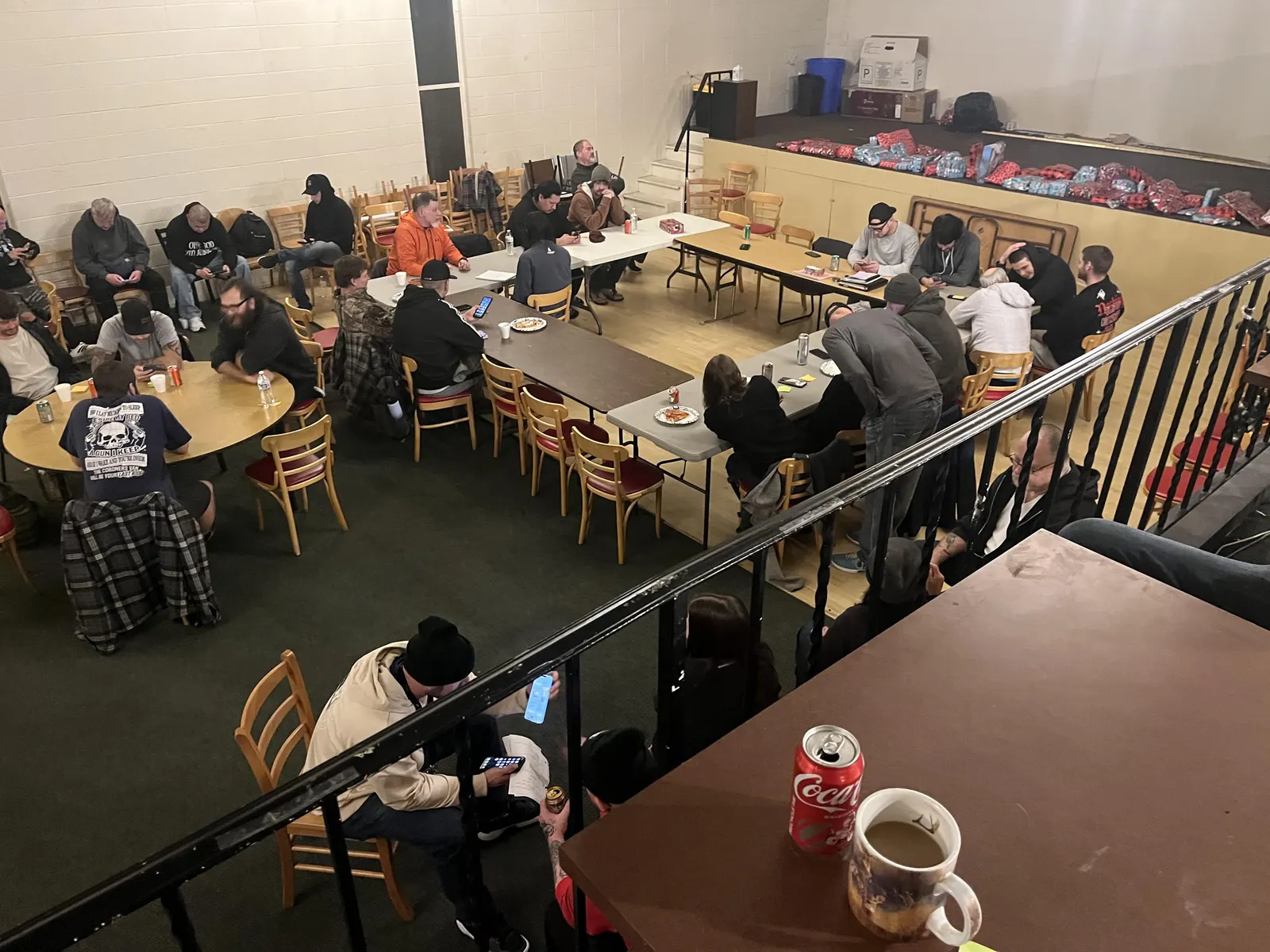 Monthly free breakfast fundraiser